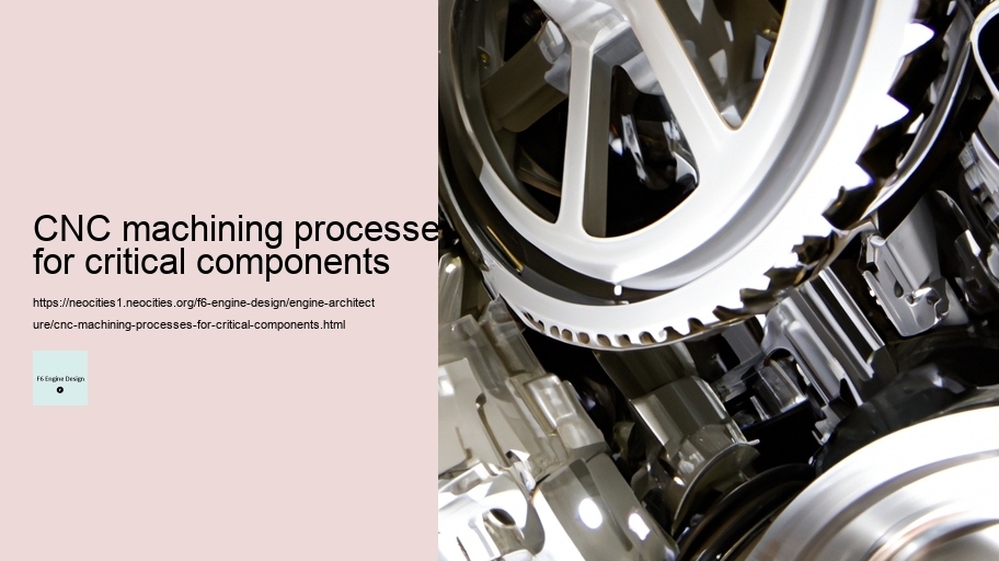 CNC machining processes for critical components